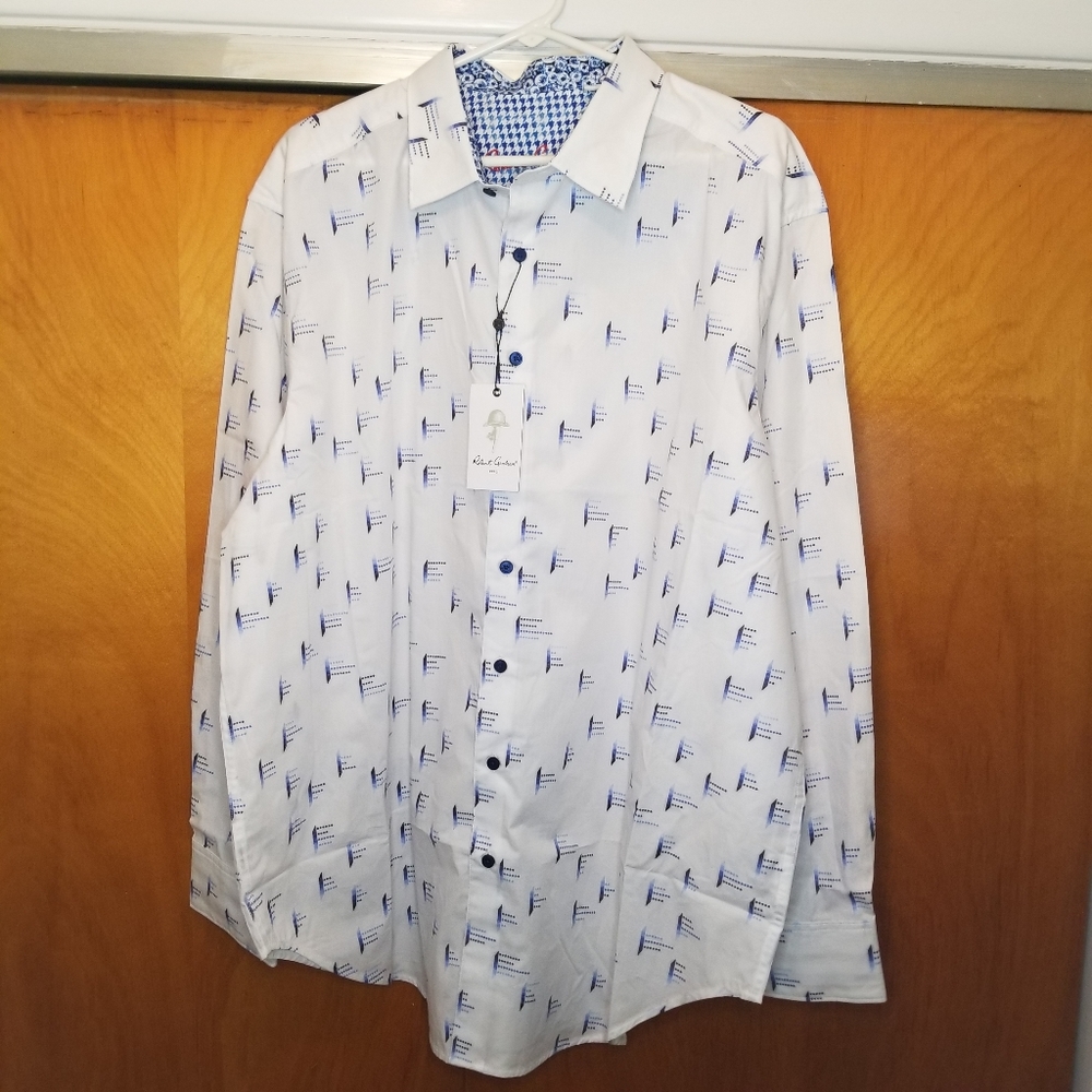 Robert Graham long sleeve button-up shirt 1XL